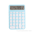 Calculatrice de mode à gros boutons à 12 chiffres